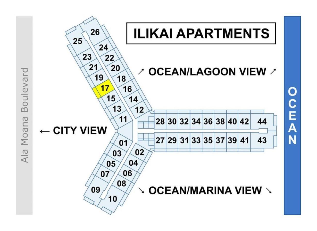 Apartmán Ilikai #1517 Honolulu Exteriér fotografie