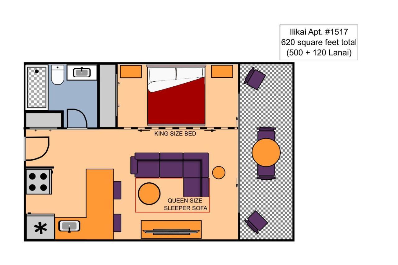 Apartmán Ilikai #1517 Honolulu Exteriér fotografie